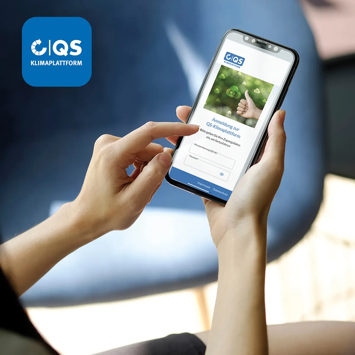 Bild QS App Klimaplattform