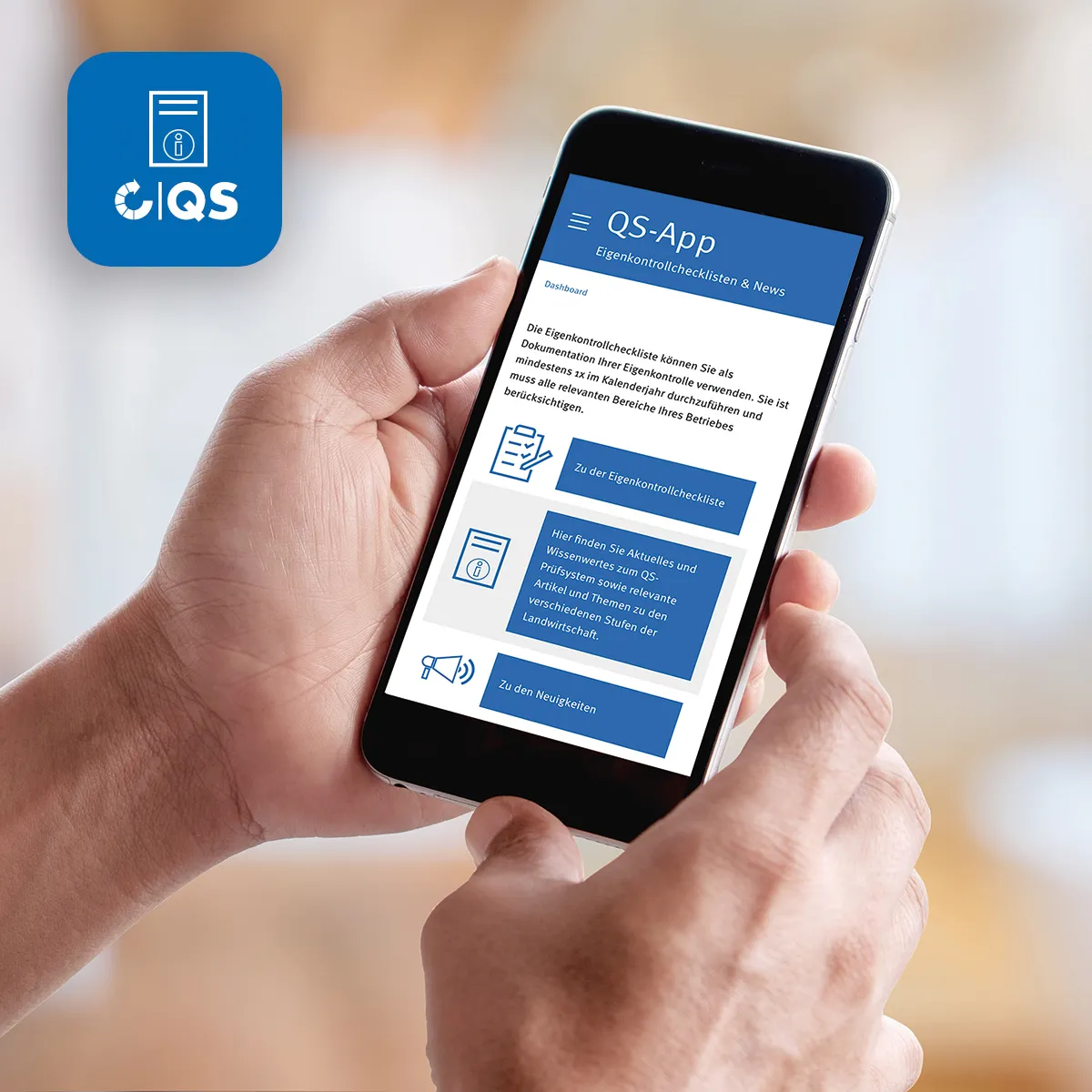 Bild QS App News&Tools